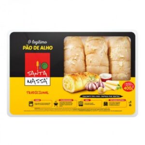 PAO ALHO SANTA MASSA TRADIC 400GR