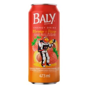 ENERGETICO BALY MORANGO PESSEGO 473ML