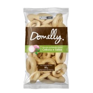 BISCOITO DOMELLY POLVILHO CEB SALSA 80GR
