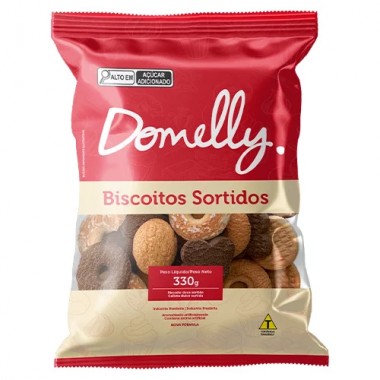 BISCOITO DOMELLY SORTIDOS 280GR