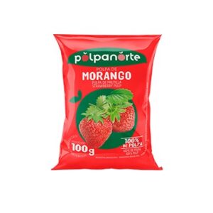 POLPA FRUTA POLPANORTE MORANGO 100GR