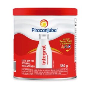 LEITE PO PIRACANJUBA INTEGRAL INST 380GR