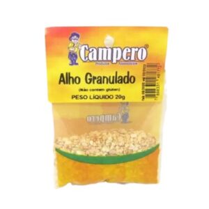 TEMPERO CAMPERO ALHO GRANULADO 20GR