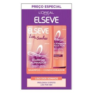 CONJ ELSEVE SH COND LISO DOS SONHO 545ML
