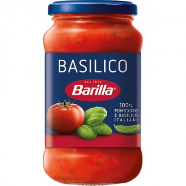 MOLHO TOMATE BARILLA BASILICO 400GR